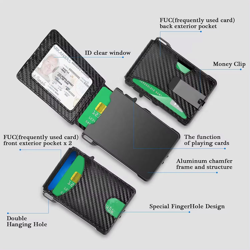 Aluminium wallet——X02292