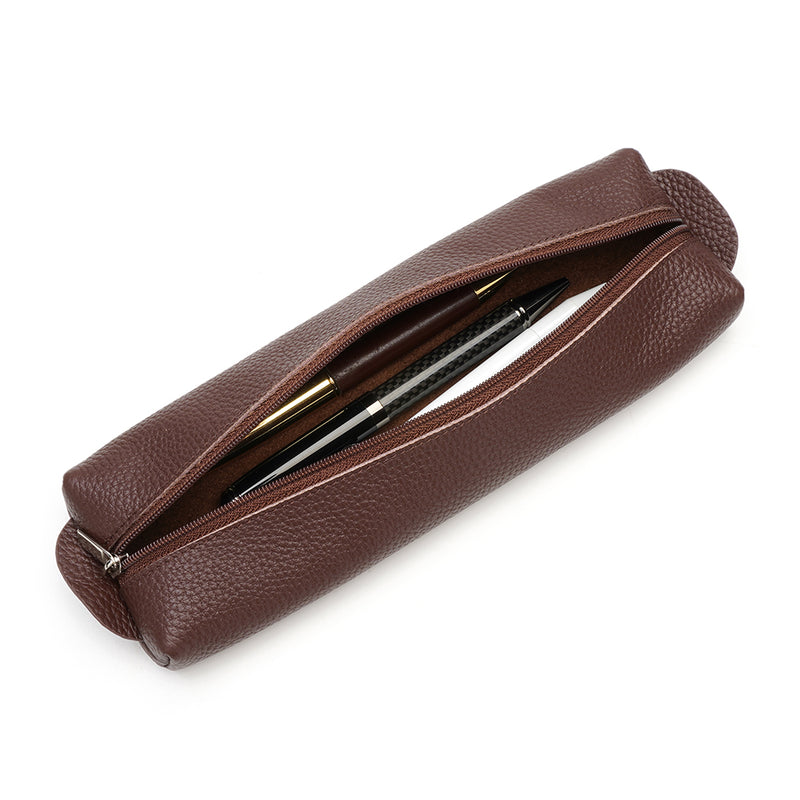 Leather pen case____B23-338