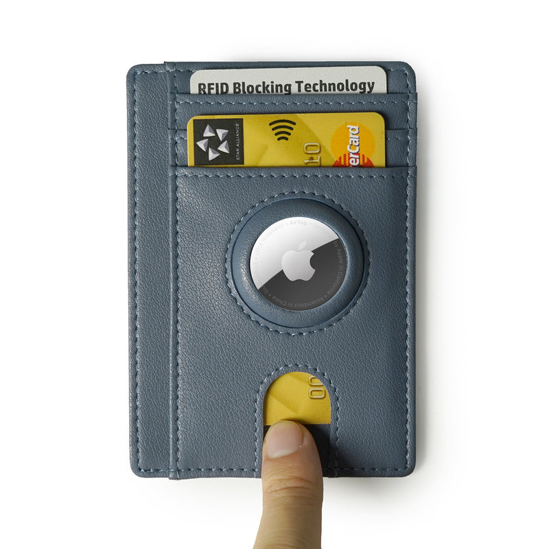 Leather airtag card holder——X5251
