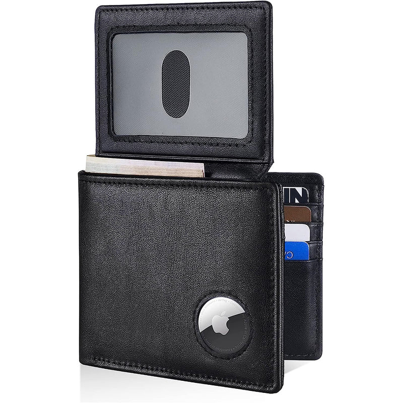 Leather Airtag men wallet ——X06903