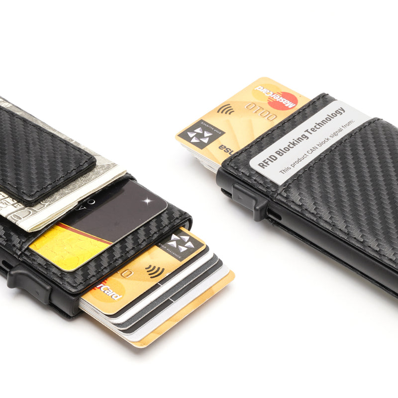 Carbon fiber aluminum case wallet——X5091