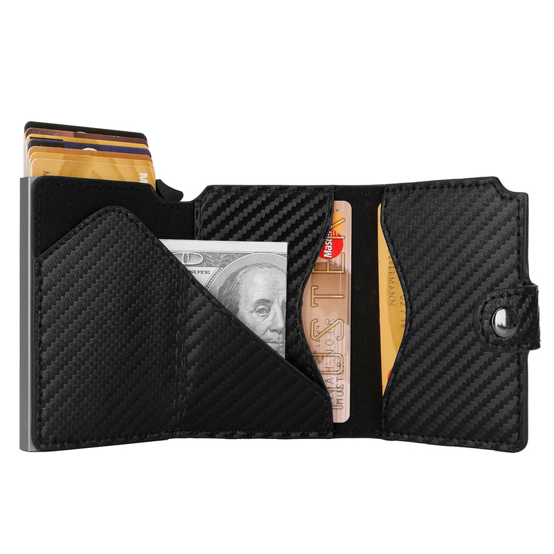 luminum Card Holder  men's pop up wallet----X5096