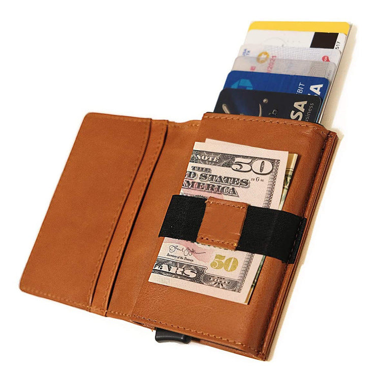 Aluminium cardholder wallet