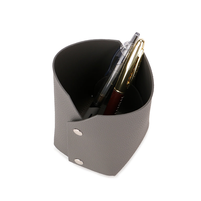 PU Leather Square Pens Pencils Holder  b20-538