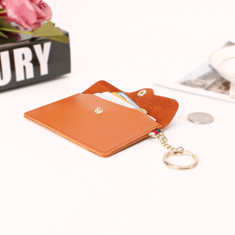 Simple Key Ring Card Holder Business Gift b21-519