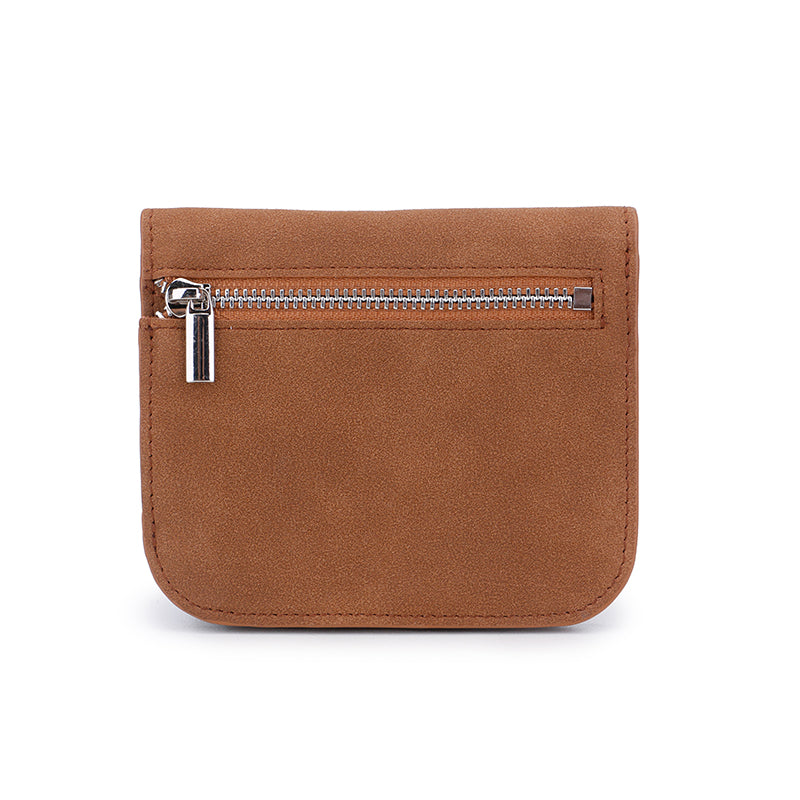 Two-fold zipper wallet ultra-thin B21-864