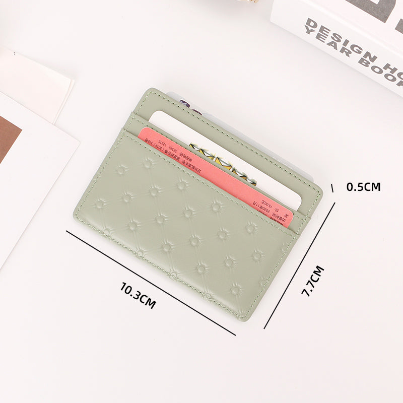 Fashion Simple Print Card Holder b20-329