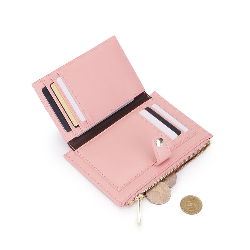 New women's short wallet wholesale all-match small coin purse wallet women  b22-15