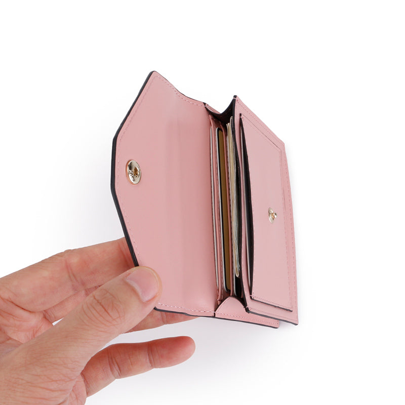 New card holder female compact organ card holder large-capacity multi-card slot ultra-thin simple card holder B22-10