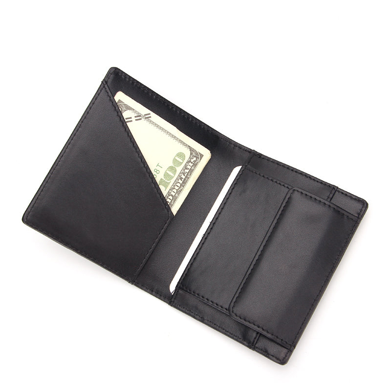 Minimalist Leather Slim Wallet RFID Blocking   C005