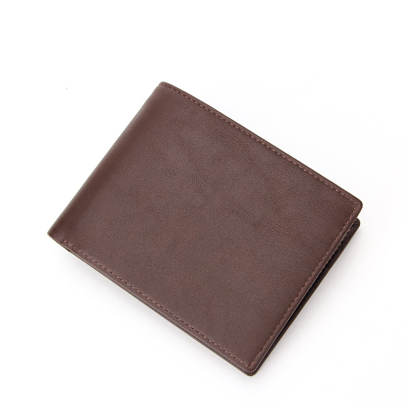 Wallet for Men-Genuine Leather RFID Blocking  Wallet  172225