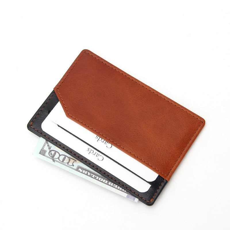 Oil wax Leather Cardholder K18-188