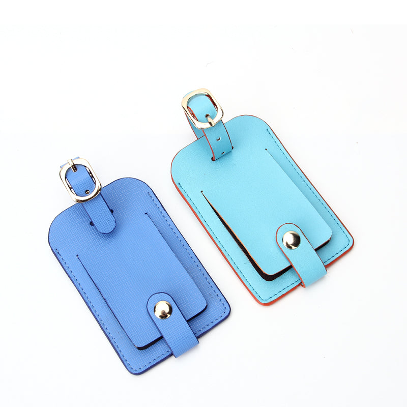 Leather Luggage Bag Case Tags  GH1796