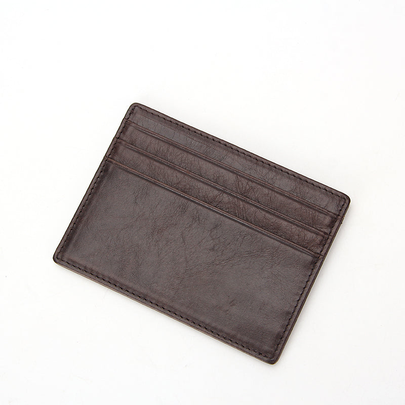 Slim Wallet RFID Blocking Men Leather Credit Card Holder  GH17164